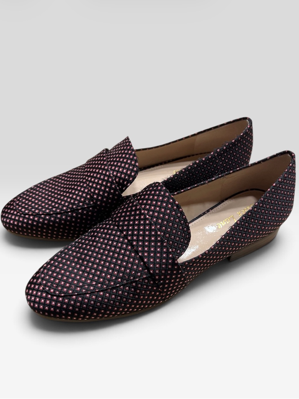 Essex Lane Chic Geometric Diamond Loafers - Size 9 Women’s